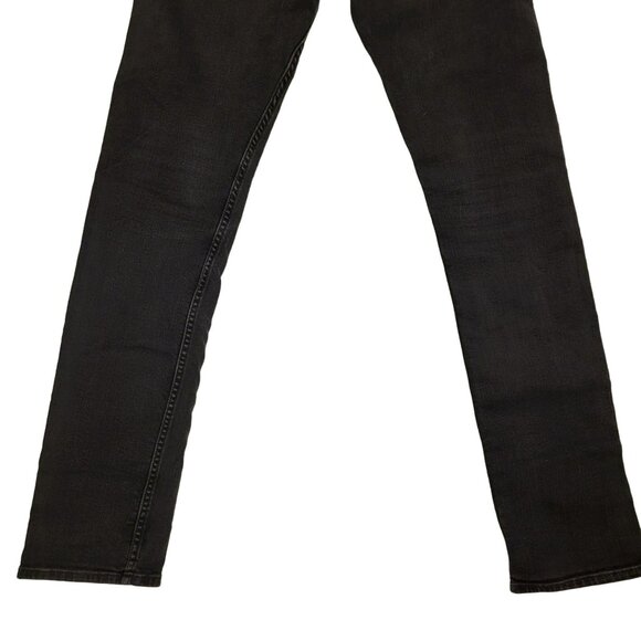 7 For All Mankind Paxton Black Skinny Jeans Men's 33 - Picture 12 of 13